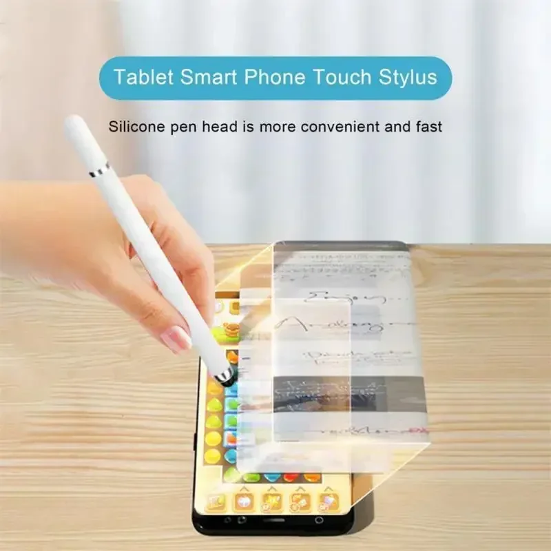 2 in 1 Pen for IPad Tablet Capacitive Touch Pencil for Android Phone Universal Drawing Screen Touch Pen