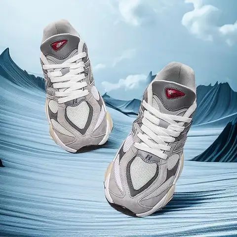 Höst- och vinterns nya 9060 Retro-sneakers - Unisex mångsidiga, små elefanthovar, pappaskor, halkfria löparskor 10 best sales vintage Havana-sneakers - №6