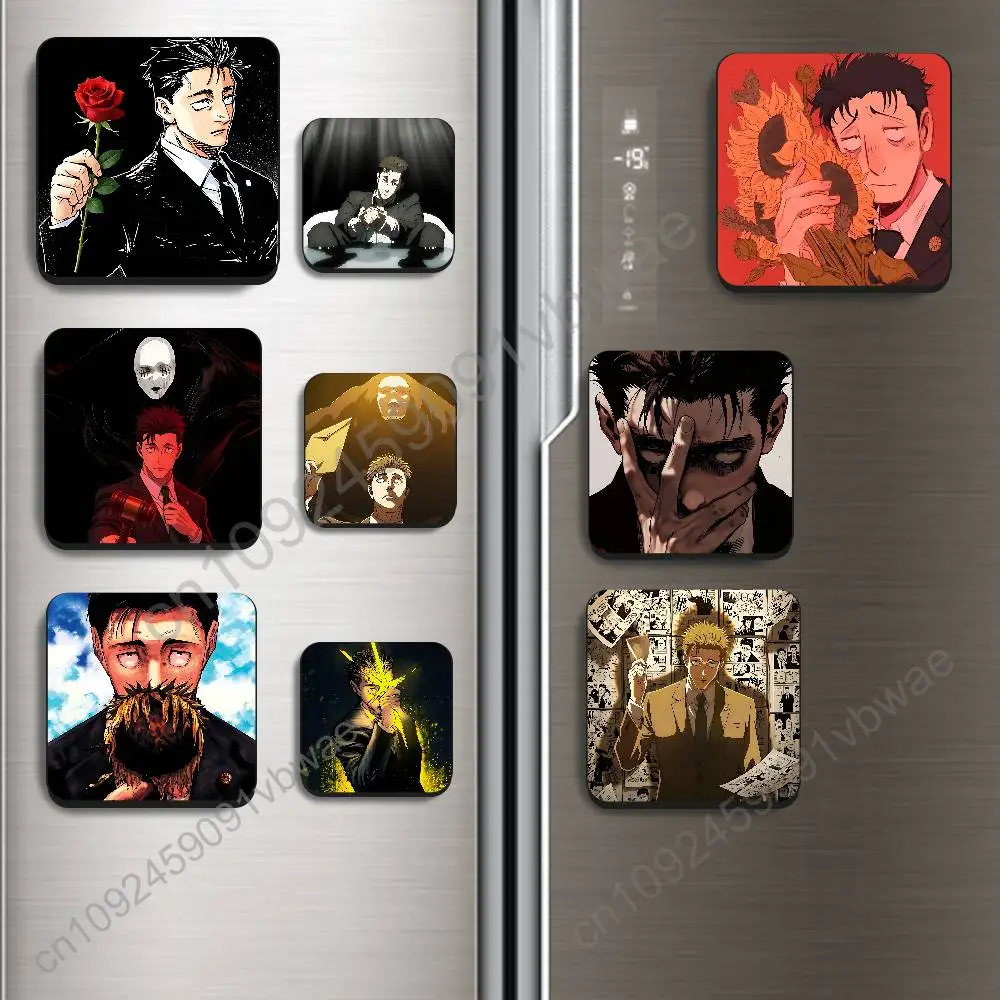 

Mental breakdown Higuruma Hirom BestSelling Refrigerator Magnetic Sticker Fridge Magnets Adhesive to Metal Surfaces Leaves
