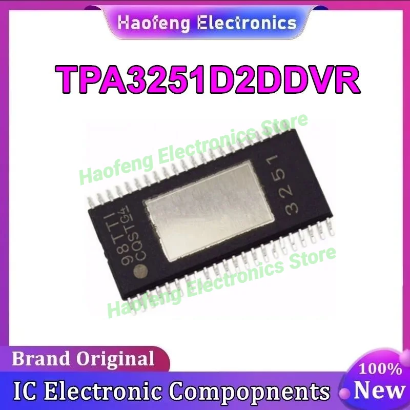 2 pezzi 100% nuovo TPA3251D2DD TPA3251D2DDVR TPA3251 3251 HTSSOP44 Chipset