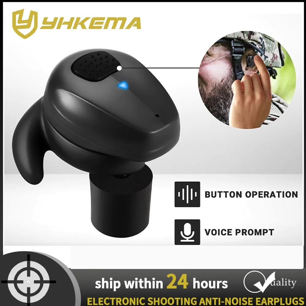yhkema-eb10-tactical-bluetooth-53-in-ear-headset-protection-for-shooting-range-active-noise-cancelling-earbuds