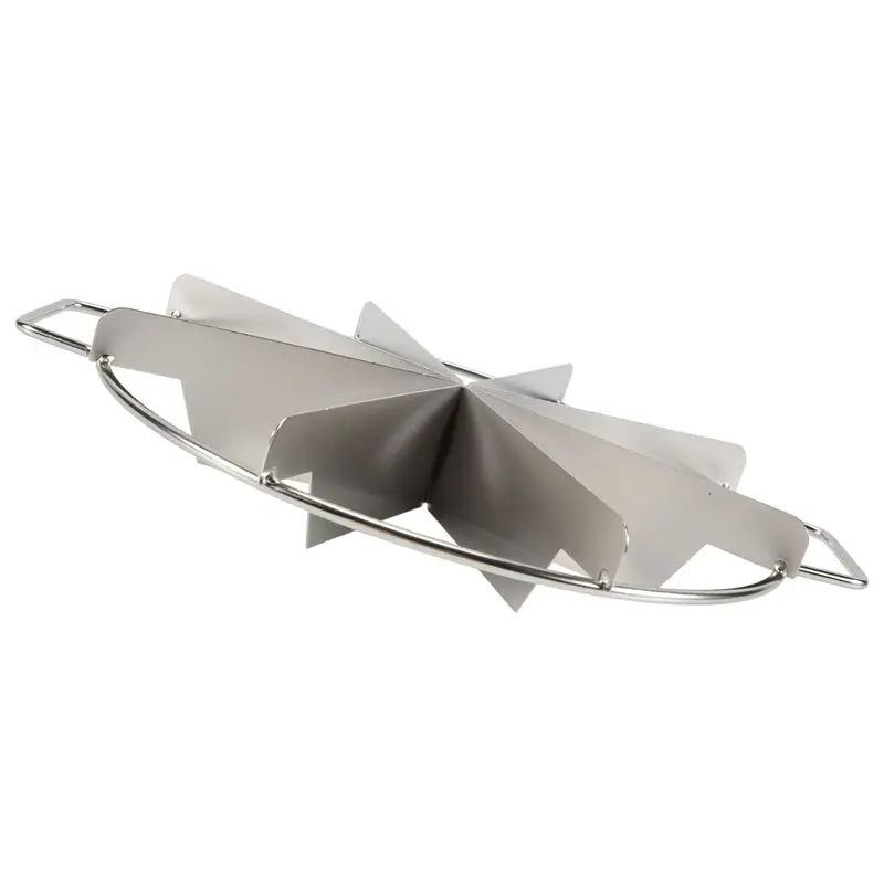 J1UL1N Stainless Steel Pie Cutter 8-Slice Pie Cutter Creates Beautifully Uniform Slices Of Pie