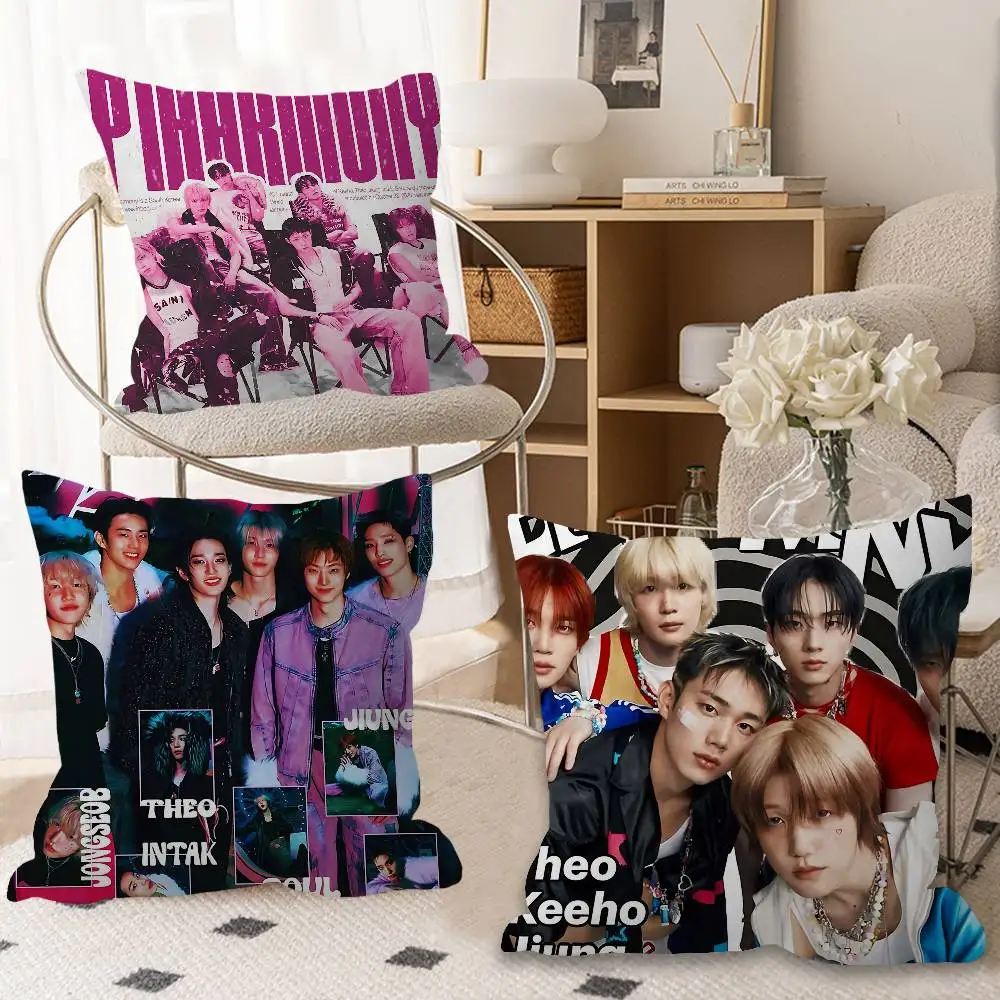 Custom P1Harmony KPOP Lucky Dragon pillow cover sofa cushion cover home room decoration children gift