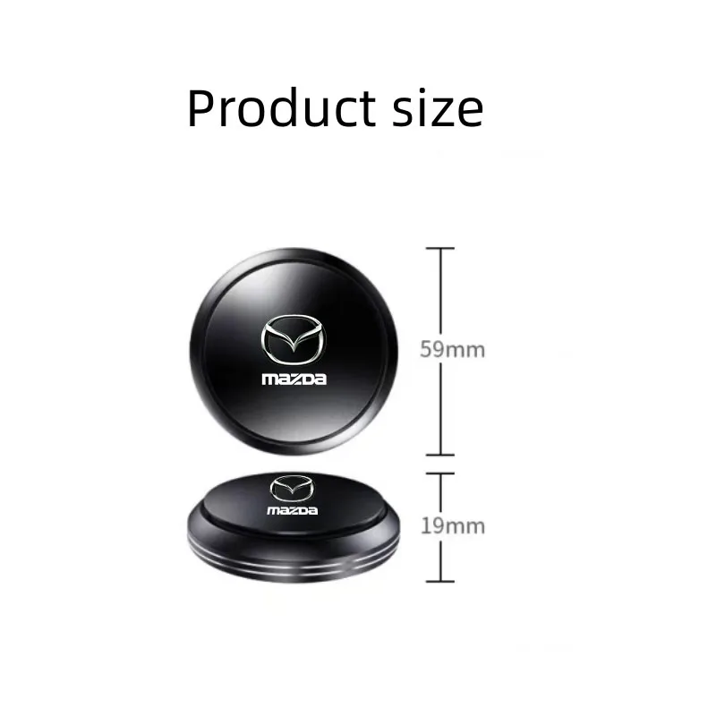 Car Air Freshener UFO Shape Solid Perfume Aroma Accessories for Mazda 3 6 CX5 2 CX3 CX9 MX5 RX8 Axela Demio Atenza MS GJI GH BK