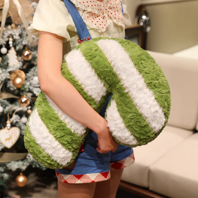 Nuovo Kawaii Gingerbread man Albero di Natale e alce Bambole di peluche Farcito Morbido Pianta Giocattoli Cervo Sika Per La Famiglia Decorazione di Natale Regalo