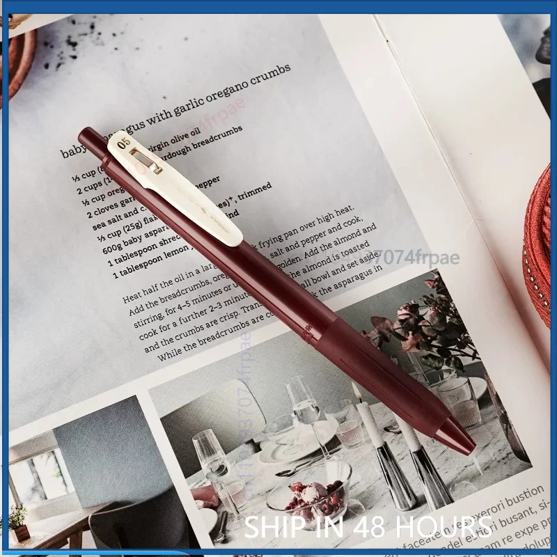 For ZEBRA JJ15 Vintage Color Sarasa Gel Pen 0.5mm Pigment Ink Smooth Handwriting DIY Journal Art Student Stationery Gift(5PCS)