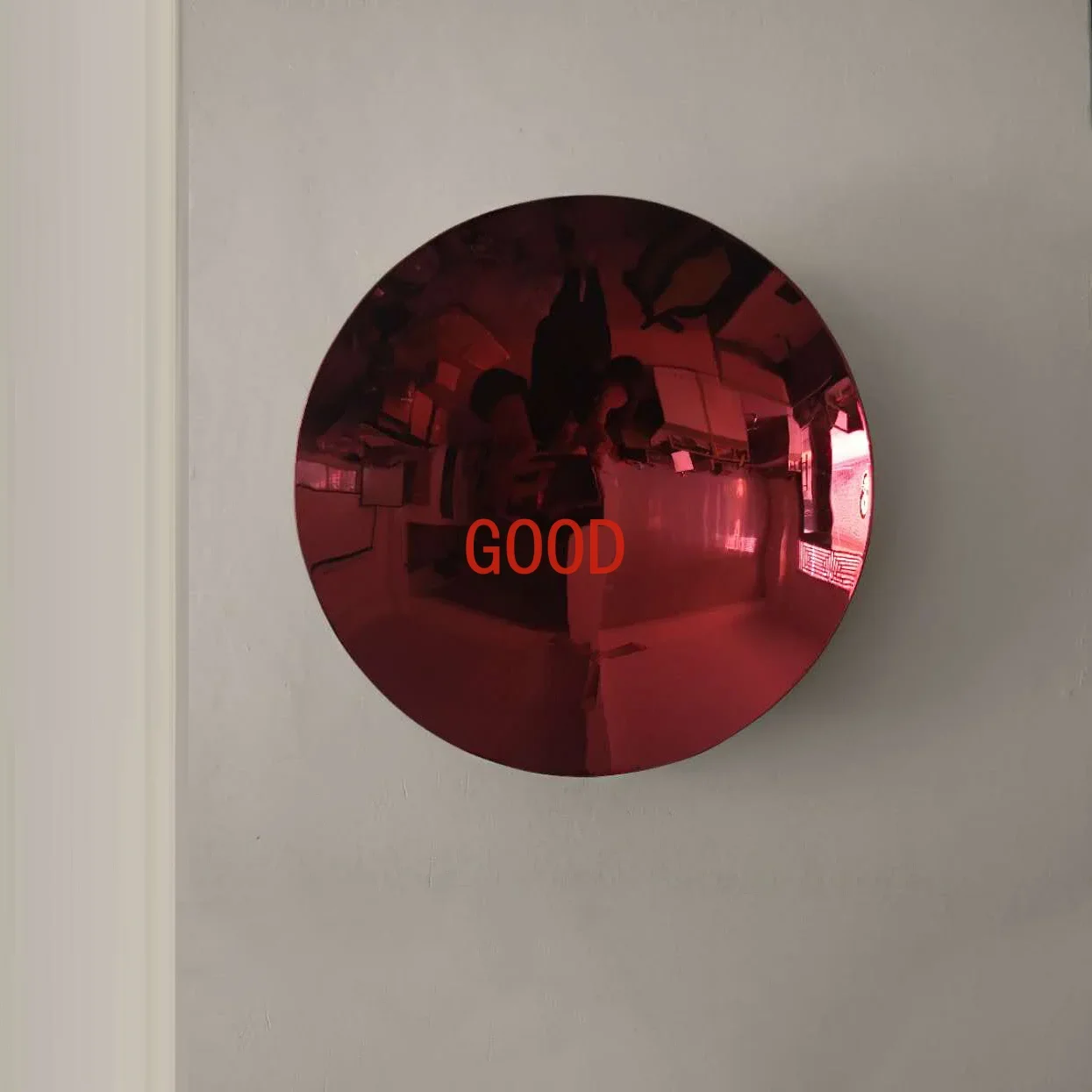 SUS304L Anish Kapoor 60/70/80/90/100/110/120cm stal nierdzewna Sky Mirror Home wklęsłe lustro klasyczna dekoracja ścienna