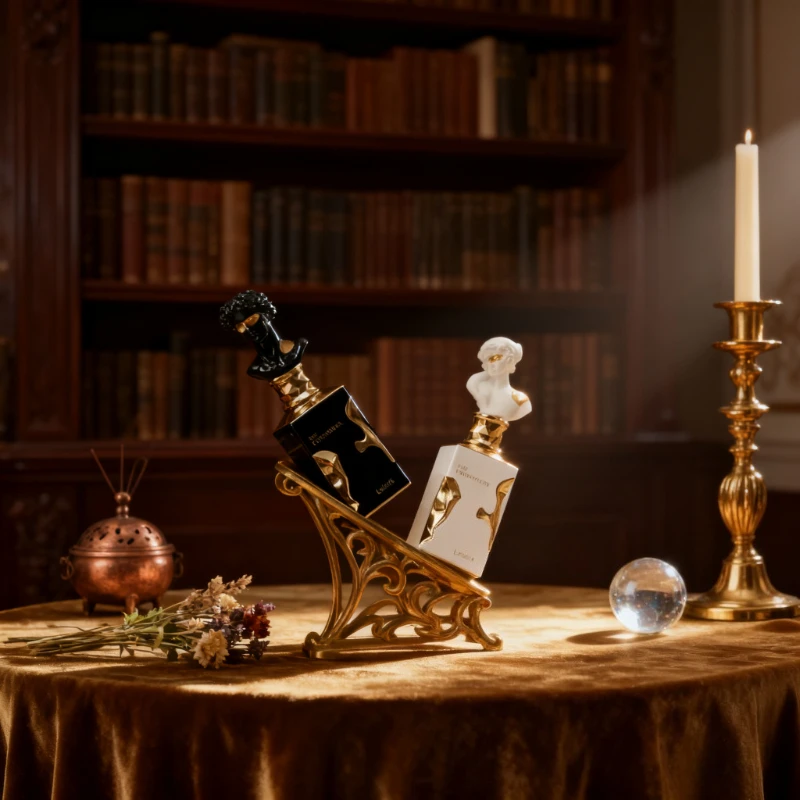 مجموعة عطور للجنسين مع أنماط زهور شرقية وخشبية أنيقة تدوم طويلاً للاستخدام اليومي والهدايا والرائحة الممتازة #1