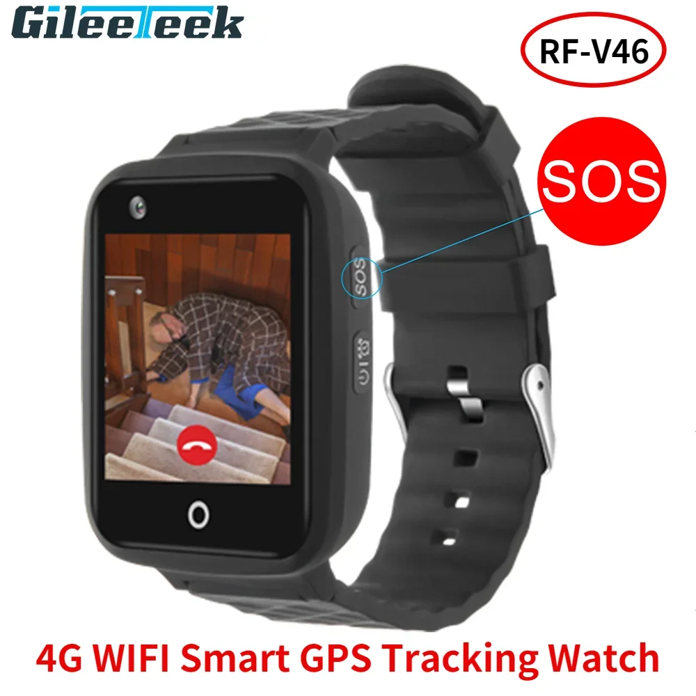 

RF-V46 4G WIFI Smart Anti-lost children's watch Waterproof SOS Smart Watch GPS Tracker Advanced GPS watch Tracking Device