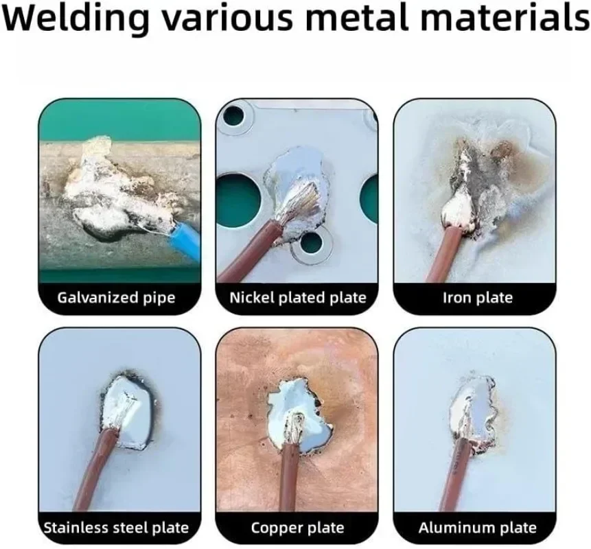 Fil à souder universel en argent, basse température, facile à fondre, 20-100g, fil à souder fourré, pas besoin de poudre à souder