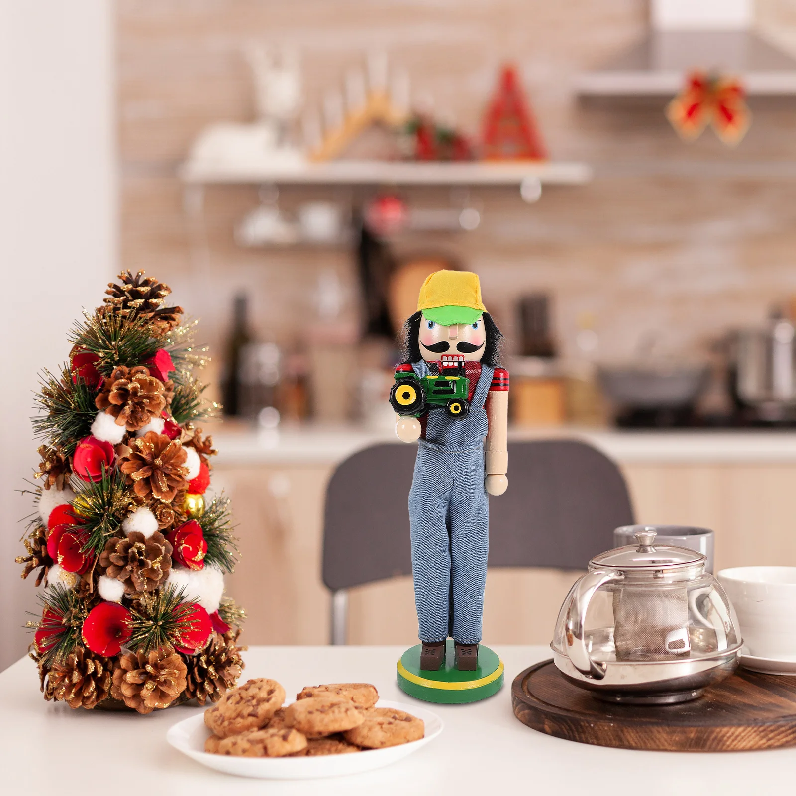 

Home Decor Nutcracker Soldier Statue Decoration Decorative Figures Nutcrackers