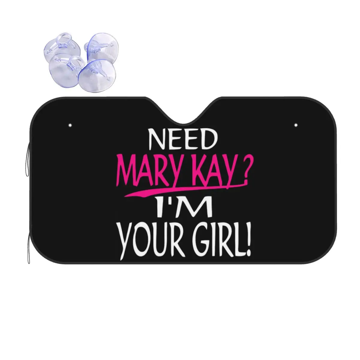 Precisa de mary kay i_m sua menina mary kay pára-sol pára-brisas dianteiro do carro janela viseira de sol acessórios capas