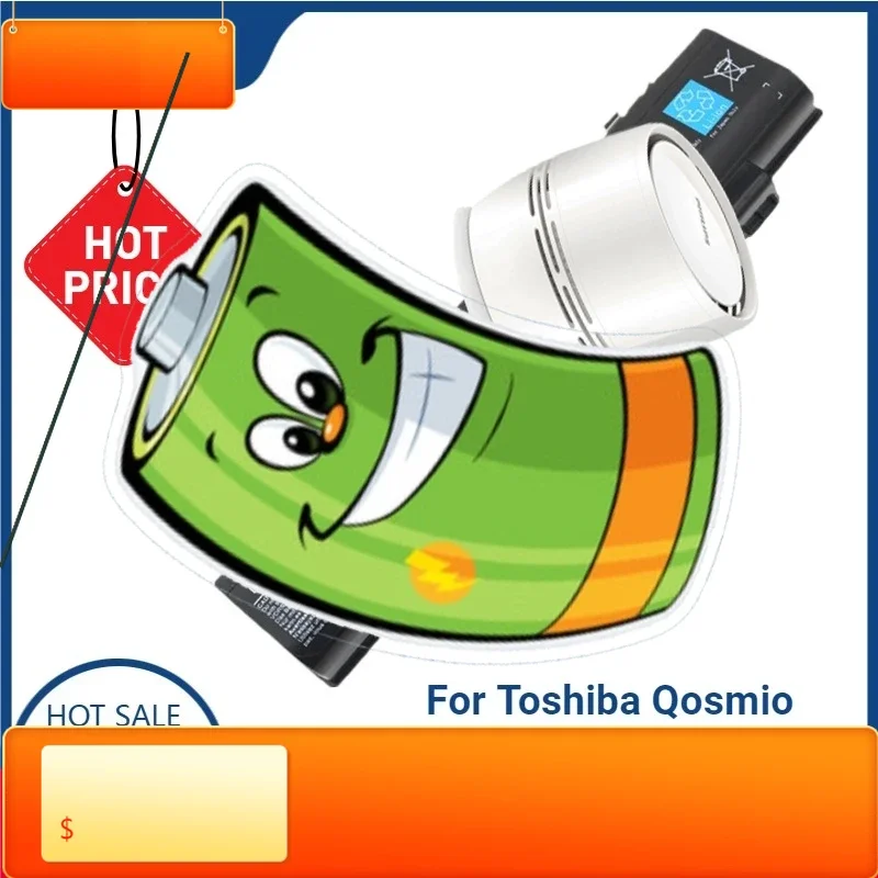 

10.8V 48Wh Laptop Battery for Toshiba Qosmio PA3757U-1BRS PABAS213 F60 F750 F755 T750 T851 Laptop Battery