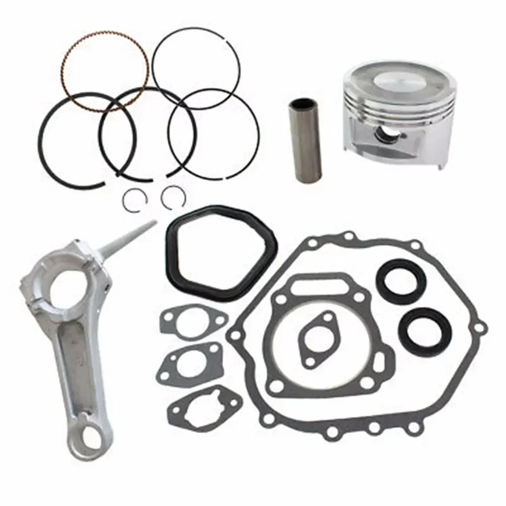REBUILD KIT FOR HONDA GX390 13HP PISTON RING CONNECTING ROD SEAL GASKETS ENGINE Lawn Mower Parts Generator Lawnmower Engine