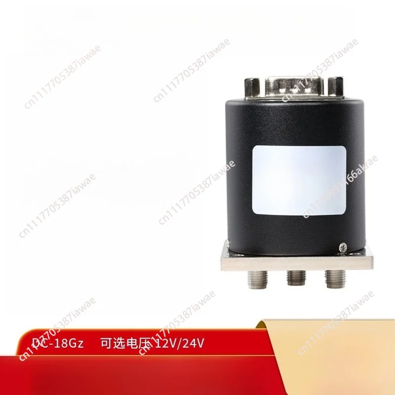 Coaxial SP4T RF Switch – 12/24V, SMA, DC‑18GHz for Test Systems
