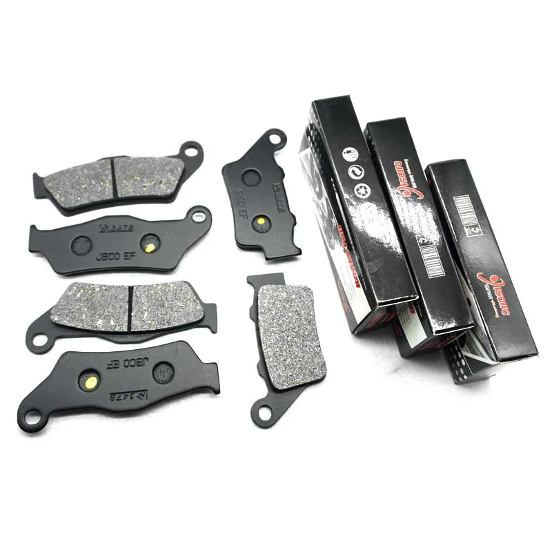 For YAMAHA XT660Z Tenere ABS 2008-2011 2012 2013 2014 2015 2016 XT 660 Z Motorcycle Front Rear Brake Disc Pads Kits Set Parts