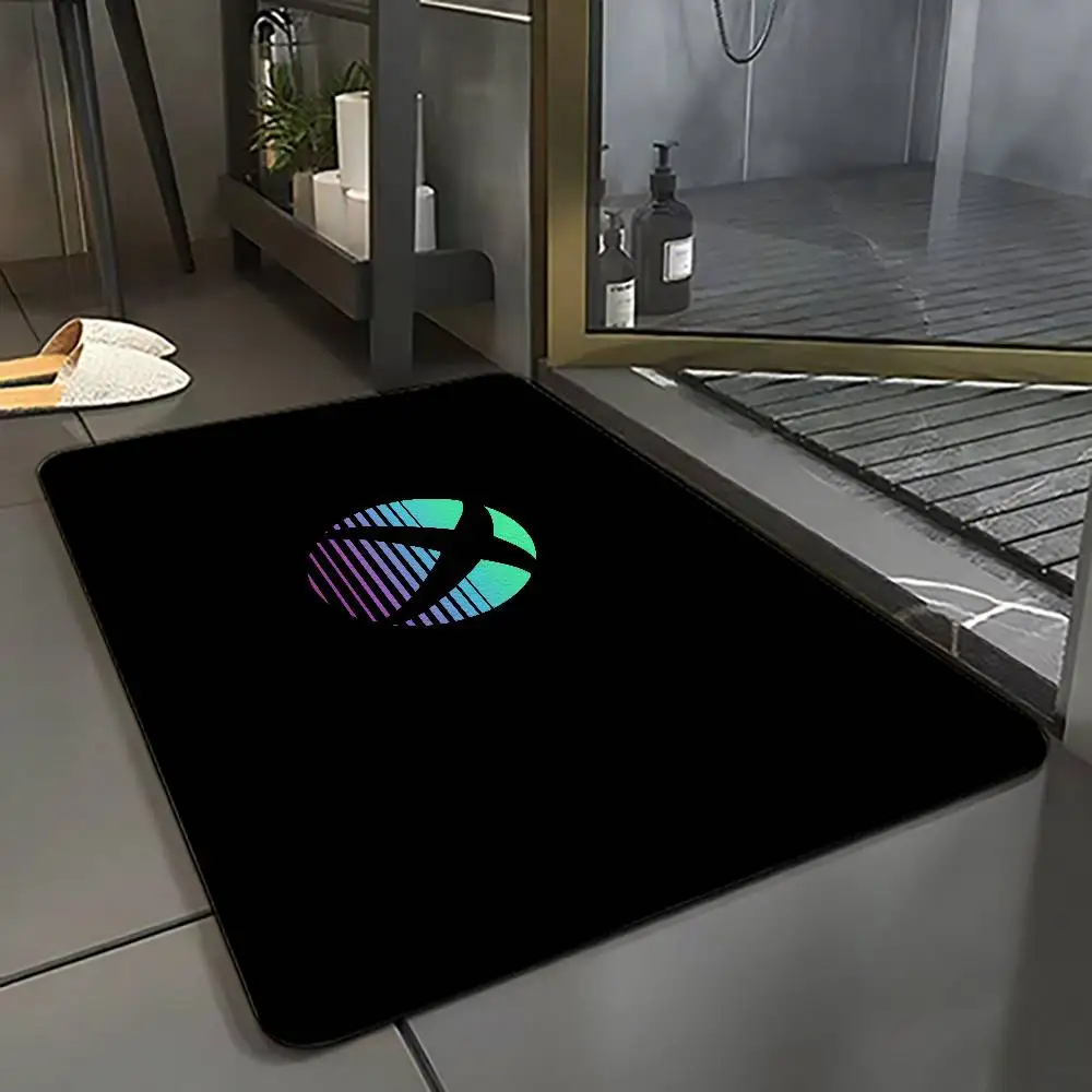 

Logo Cool H-XBox-S Floor Mats Home Laundry Rug Carpet For Living Room Decor Lounge Area Anti-slip Foot Mat Entrance Doormat