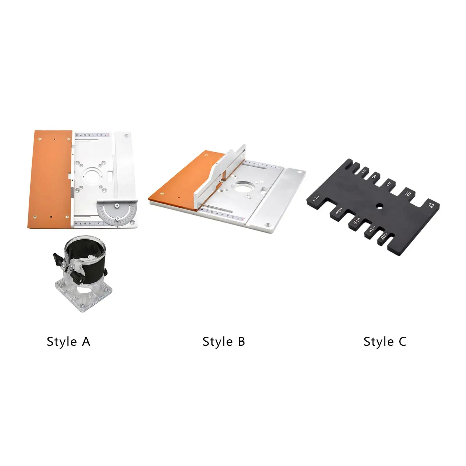 

Router Table Insert Plate Fence Sliding Brackets Sliding Brackets for Woodworking