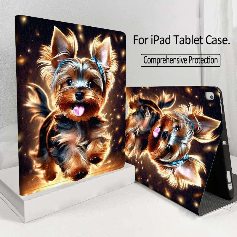 

Cute Dog Creative Pattern For iPad 7 8gen 9gen 10th 11th Pro 11 13 2 12.9 10.9 10.2 9.7 2025 2024 2021 Tablet Case Gift