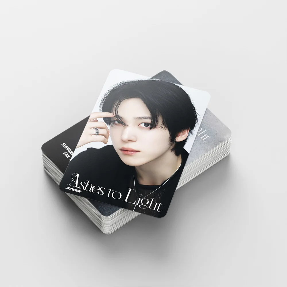 92 بطاقة صغيرة من مجموعة K-Pop Boy Group ألبوم جديد "رماد إلى الضوء" بطاقات صور البضائع والملصقات وبطاقات LOMO للمروحة #5