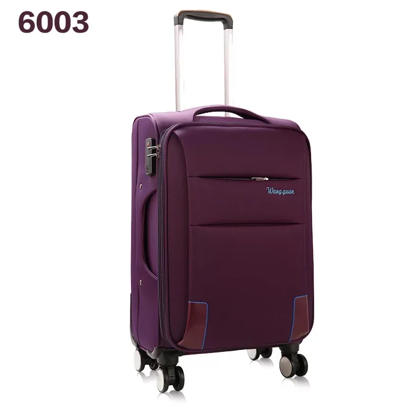 20''28''Oxford Vali Spinner Bánh Xe Cabin Đựng Hành Lý Vali Nam Du Lịch Cán Hành Lý Túi Xe Đẩy Vali Túi Lớn