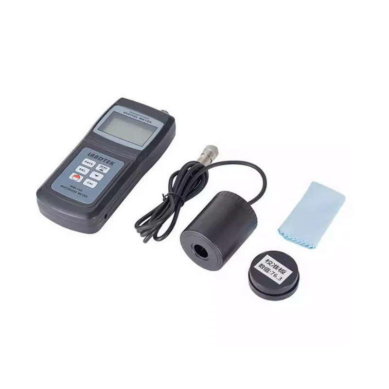 Landtek WM‑106 WM‑206 Whiteness Meter Tester Directly Measure Whiteness Value for Flat‑Surface Object & Powder Samples