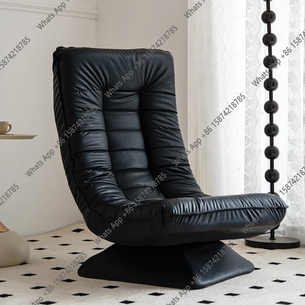 X Rotating Lounge Chair For Adults And Children - 360-Degree Swivel Seating - Cushioned Banana Chair