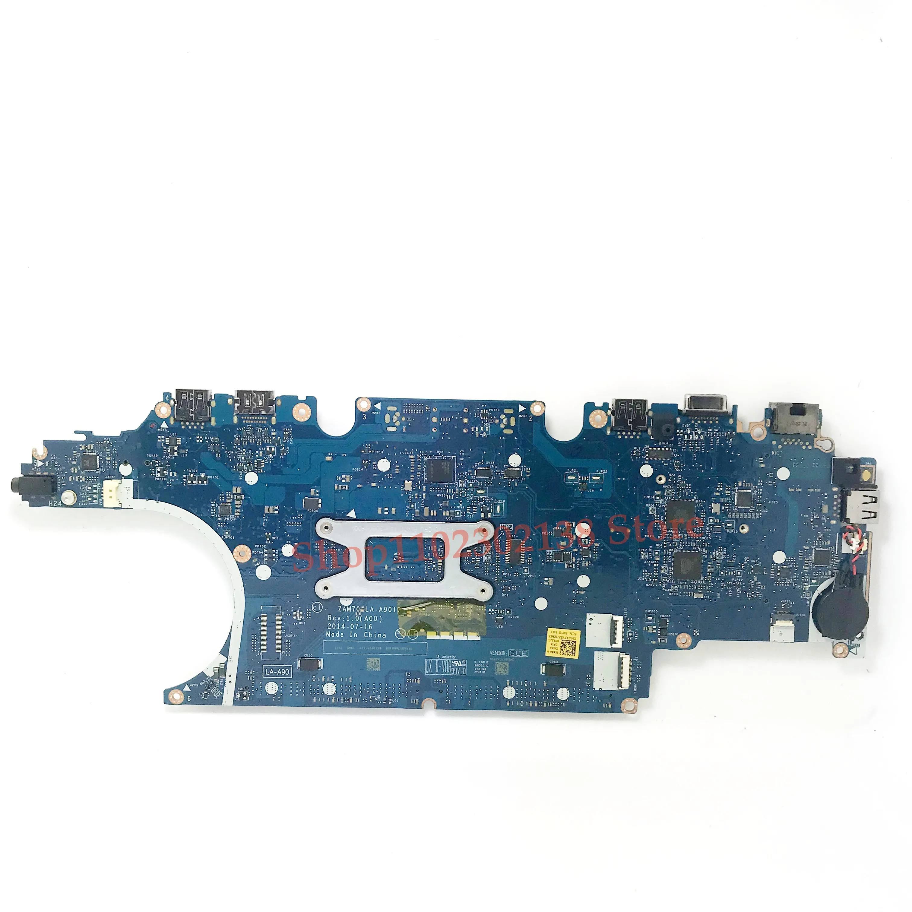 CN-0X7Y92 0X7Y92 X7Y92 With SR1DX 2981U CPU Mainboard For DELL Latitude E5450 Laptop Motherboard LA-A901P DDR3 100% Full Tested