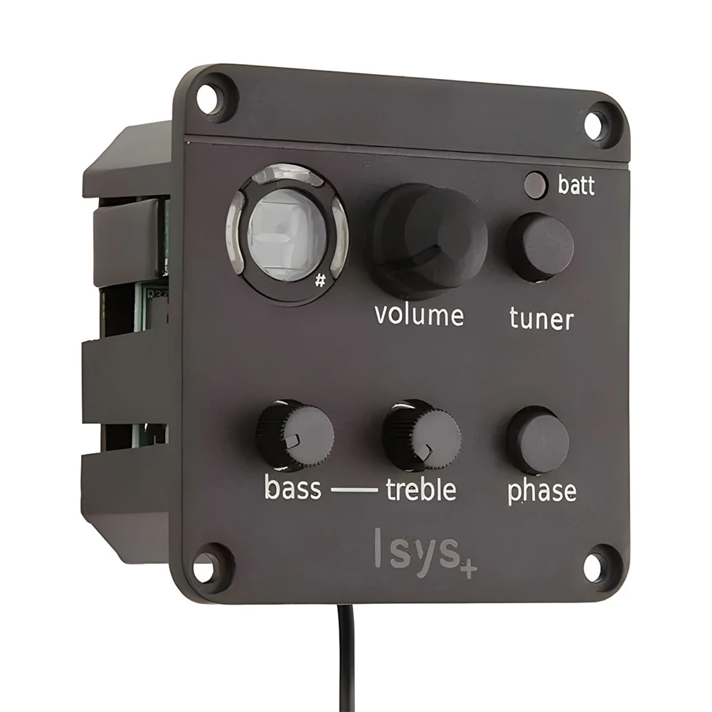 

Acoustic Guitar Pickup Onboard Preamps Piezo Pickup Classic Acoustic Guitar EQ Tuner Piezo Pickup for Fishman ISYS+ Accessories