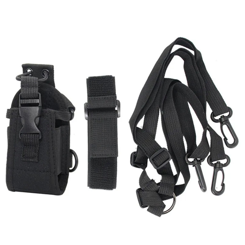 

Сумка для переноски раций с плечевым ремнем, сумка-держатель для радио Molle, карманная спортивная сумка на руку для охоты на открытом воздухе, домофон, кобура
