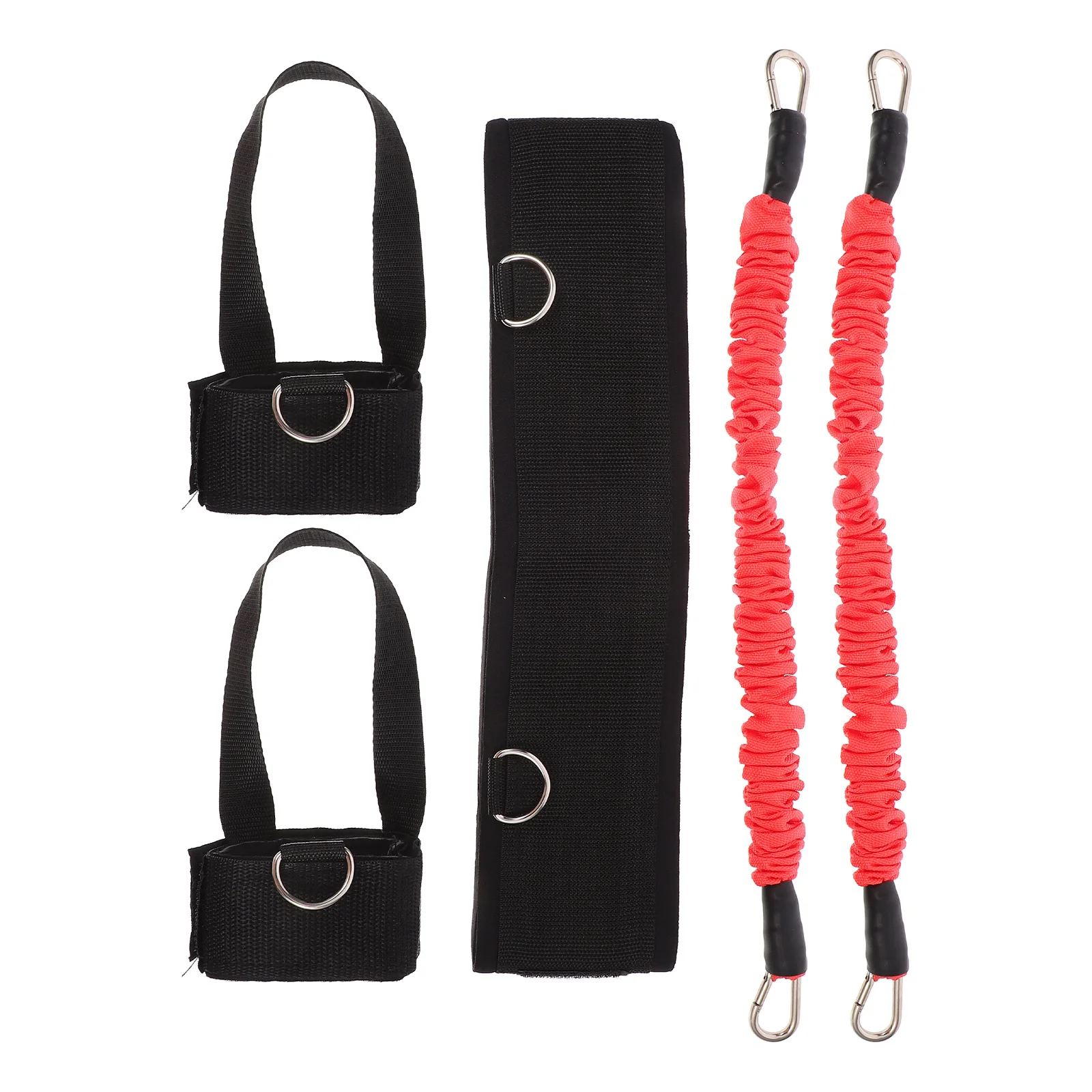 

1Set Jumping Training Bands Durable Practical Ankle Bands Portable Leg Fitness Equipment Resistance Band Kit Indoor Boxing