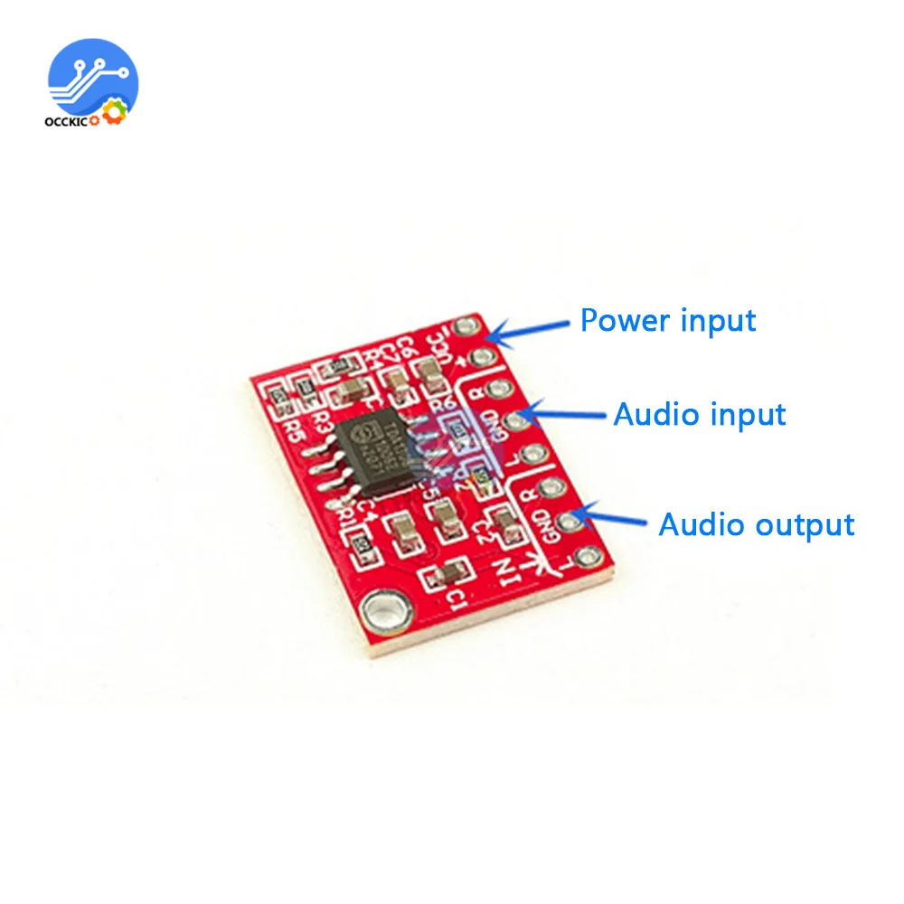 Mini TDA1308 Headphone Amplifier Board Audio Preamplifier 3V-6V Class A Class B Stereo Sound Board Low Power AMP