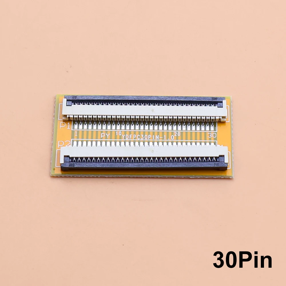 JCD 1PC FPC FFC Flexible Flat Cable Extension Board 1.0MM Pitch 4 5 6 8 10 12 1516  20 24 26 28 30 32 34 40  PIN Connector