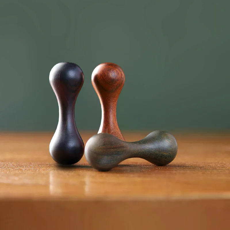 Knucklebone Sandalwood Fingertip Top Baole Bead Begleri Toy Knucklebone Finger Limit EDC Anti Stress Autism ADHD Finger Exercise