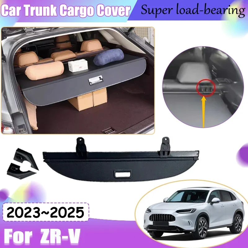 Car Trunk Cargo Cover For Honda ZR-V ZRV RZ HR-V US 2023 2024 2025 Auto Interior Parts Rear Partition Shelter Covers Accessories