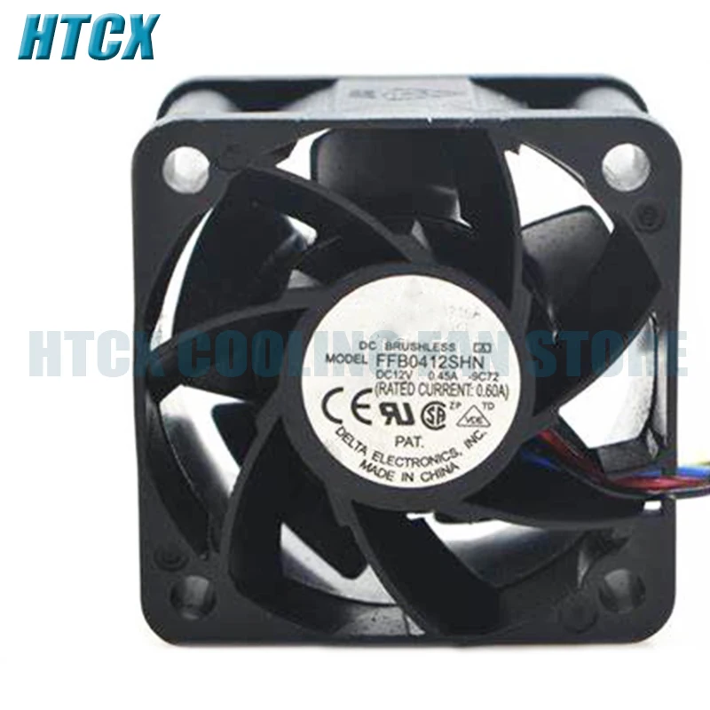 New FFB0412SHN 4028 4CM cm Dual Ball Cooling Fan 12V