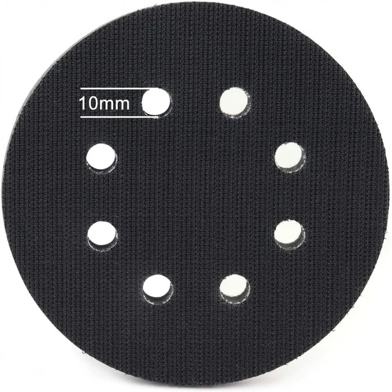 50pcs-carton 5-Inch Foam Cushion Interface Buffer Pad Orbital Sander with Hook Loop for Efficient Sanding Discs Abrasive Tools