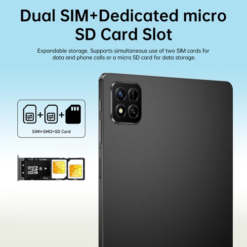 Imagen 2 del producto 2025 nuevo Pad Original caliente 7 Pro Tab PC Snapdragon pantalla HD de 10,1 pulgadas Global 10000mAh 5G tableta WiFi de doble tarjeta