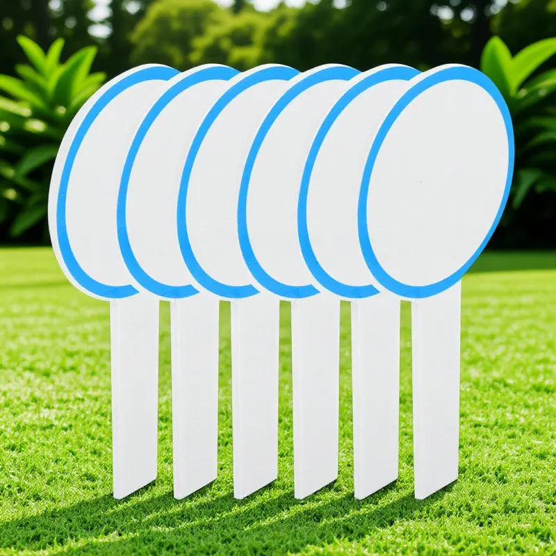 6Pcs Premium Lightweight Scoring Board Handheld Whiteboard for Sports Games DIY Writing Erasable Paddles Small Dry Erase Lap
