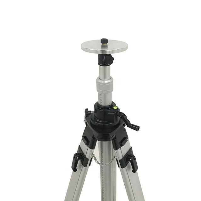 Telescope Surveying Accessories Heavy Total Station Elevator Aluminium Tripod for Level