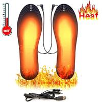 Winter Electric Heated Insoles USB Heating Feet Warmer Unisex Thermal Shoes Sock Pad Warming Insoles Washable Full Foot Fever