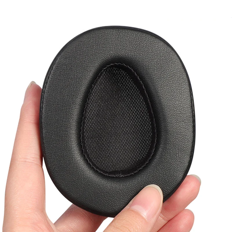 دائم منصات الأذن ل 1 أكثر MK801 سماعة الأذن لينة بروتين الجلود رغوة الذاكرة الإسفنج غطاء إصلاح أجزاء سماعة كم