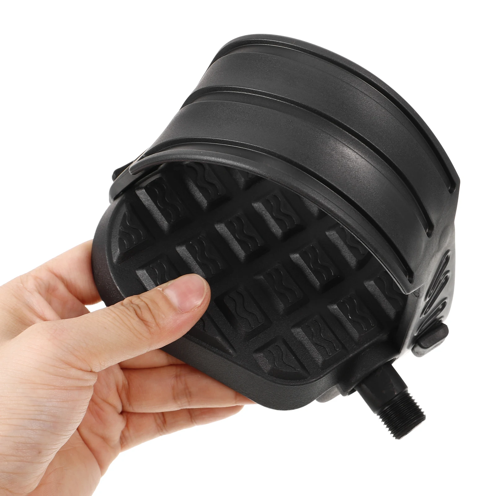 

2pcs Bike Pedals With Straps Exercise Replacement Parts For Stationary Fitness Bikes Durable Lightweight Platform Pedal Systems