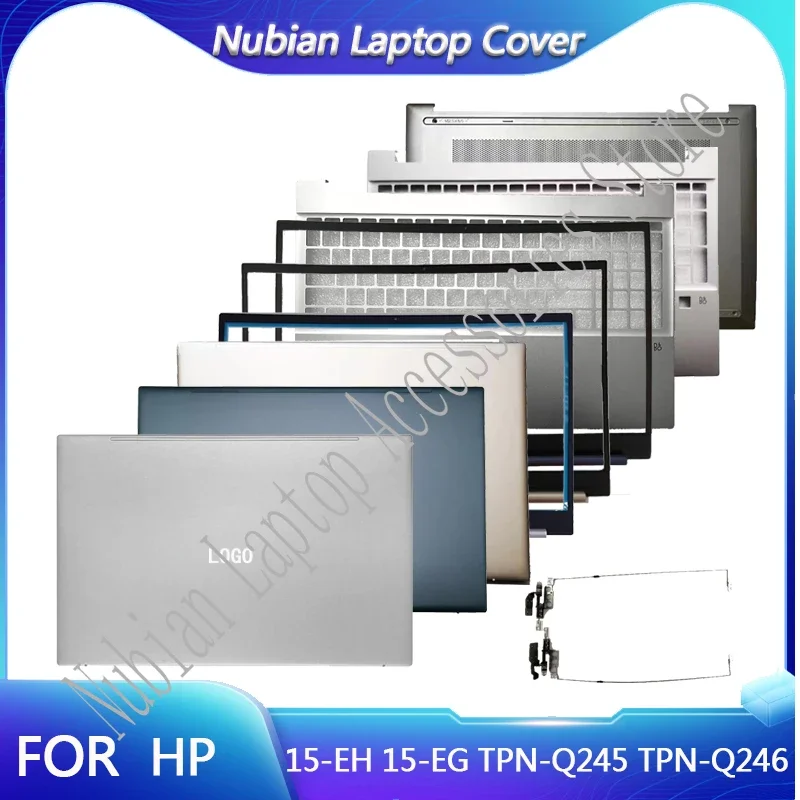 para o novo hp pavilion 15 eg eg0010tx 15 eh tpn q245 tpn q246 lcd capa traseira moldura dianteira palma resto teclado capa traseira dobradica 01