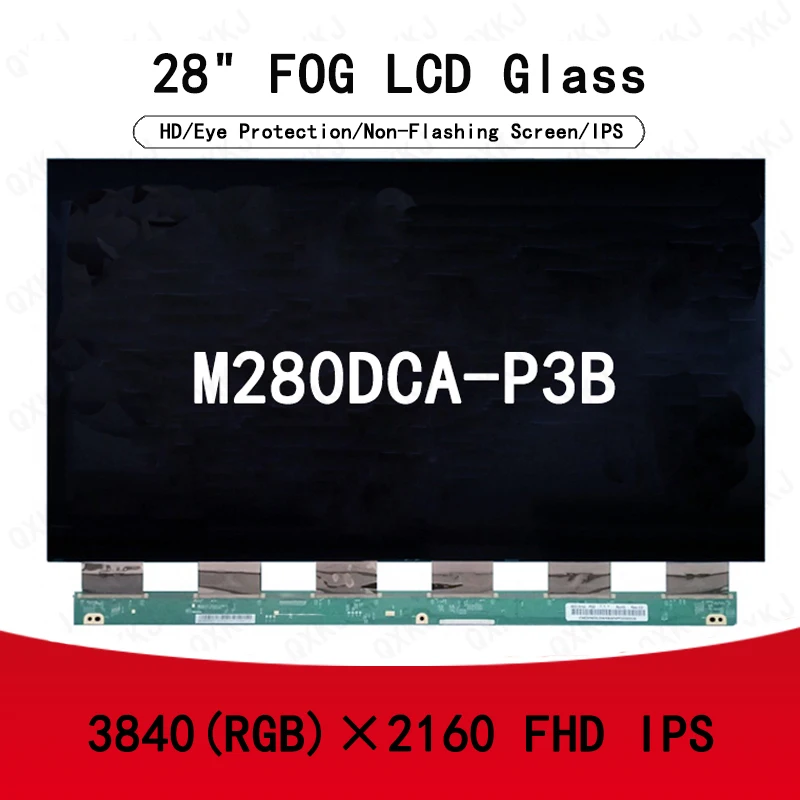 Original 28-inch M280DCA-P3B  HD IPS 4K LCD glass