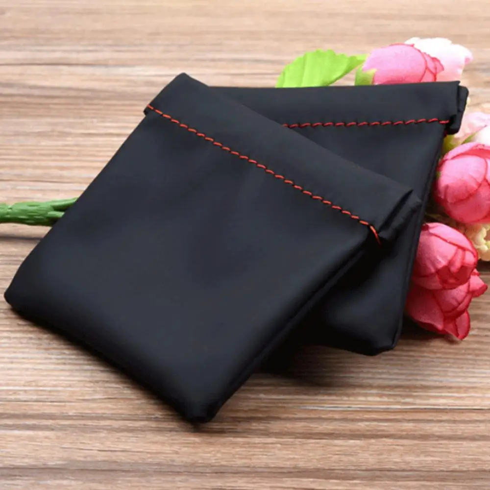 Mini Portable Headphone Storage Bag 8.7*7.3cm PU Waterproof Headphone Box Headphone Protective Cover Headphone Accessories