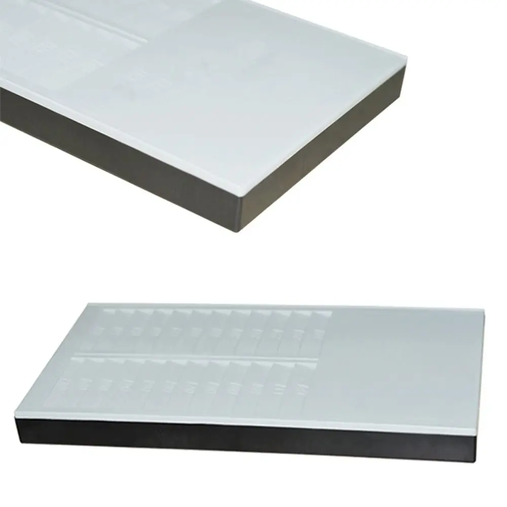 24 Slots Time Card Rack Plastic Wall Mounted Time Card Organizer Holder Hanging Hole Double Row