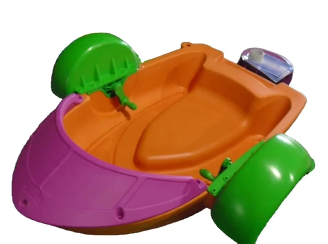Hot-selling plastic pedal boat swimming pool, children's water fun manual boat