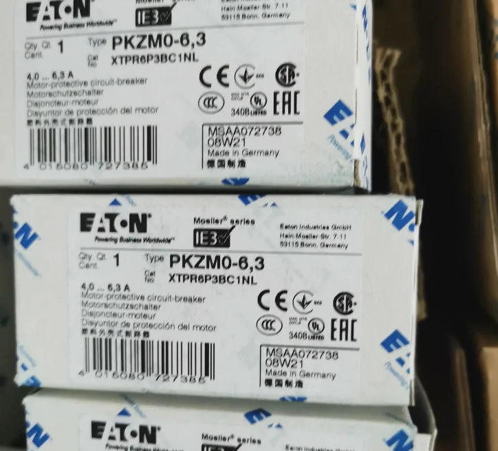 

New Eaton Circuit breaker PKZM0-6,3