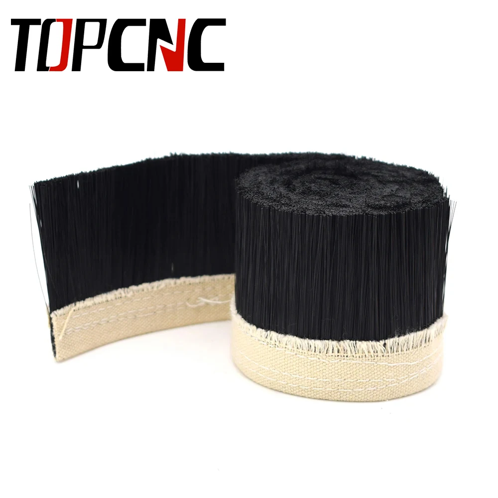 TOPCNC 1Mx70mm /1Mx100mm Brush Vacuum Cleaner Engraving Machine Dust Collector Cover For CNC Router